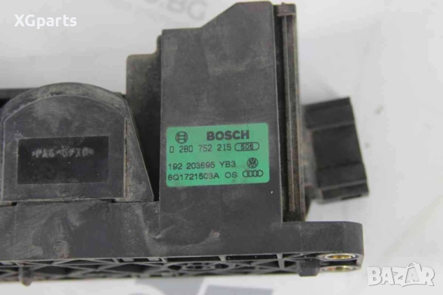 Педал газ с потенциометър за Skoda Fabia I 1.4 16V 75 к.с. (2000-2007) 0280752215, снимка 2 - Части - 52545395