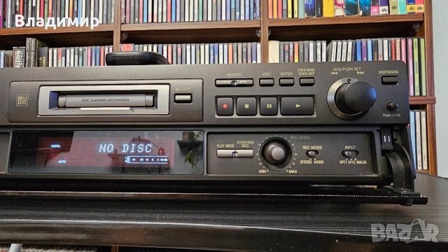 Technics SJ-MD100 с дистанционно управление, снимка 5 - Декове - 51682680