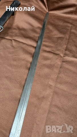 Огромен европейски палаш, сабя, шпага 110см дължина, снимка 9 - Антикварни и старинни предмети - 53939420