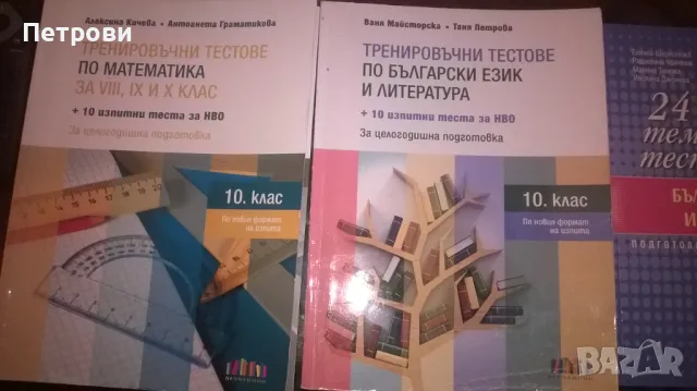 Помагала за матурите в 10 клас, снимка 2 - Учебници, учебни тетрадки - 47198372