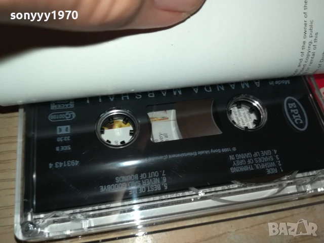 amanda marshall-original tape 0106251258, снимка 15 - Аудио касети - 50503778