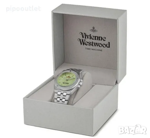 Мъжки часовник Vivienne Westwood Gold/Black Silver/Green 41MM, снимка 4 - Мъжки - 48989449