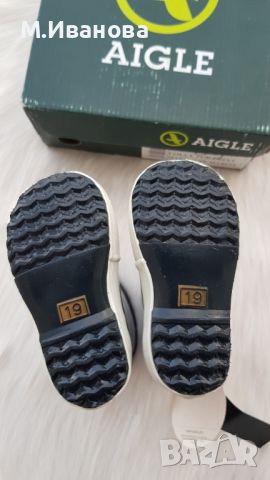 Гумени ботуши Aigle №19 - НОВИ, снимка 7 - Детски боти и ботуши - 46044388