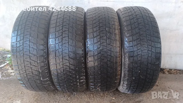 4 броя зимни гуми BRIDGESTONE 225/55/18, снимка 2 - Гуми и джанти - 47485970