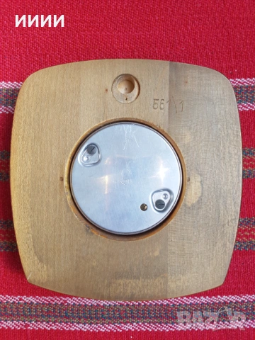 Немски барометър с термометър , снимка 2 - Антикварни и старинни предмети - 53857929