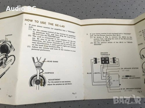 Pioneer SE-L40 Top Japan, снимка 7 - Слушалки и портативни колонки - 53752428