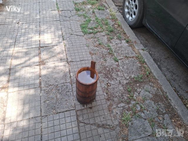 стара дървена бучка за биене на мляко за масло, снимка 13 - Антикварни и старинни предмети - 51586924