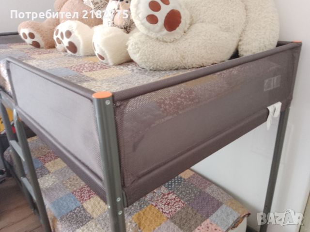 двуетажно легло за деца ИКЕЯ, снимка 4 - Спални и легла - 46443785