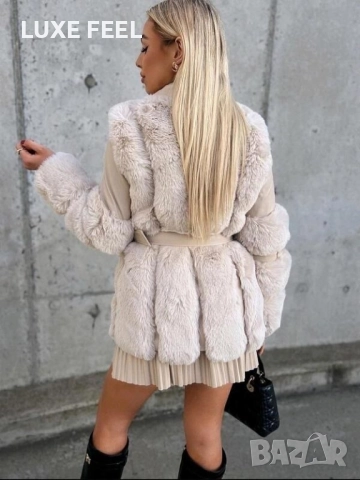 Дамски Кожени Якета с Пух ✨, снимка 4 - Якета - 52424651