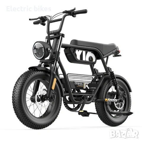 Електрически велосипед COSWHEEL Y16 – 750W | 16'' Fat Tire, снимка 7 - Велосипеди - 53040242