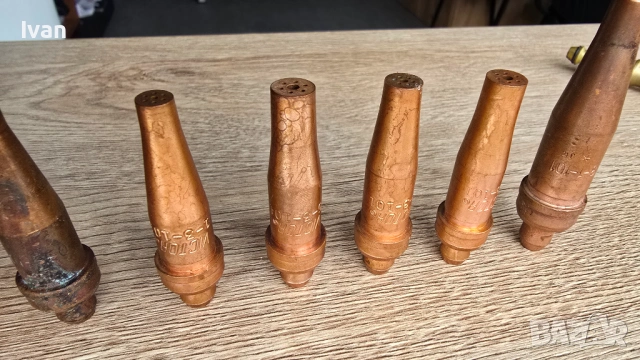 Комплект 6 бр. оригинални дюзи Victor 1-101 за рязане (Ацетилен), снимка 6 - Други инструменти - 53910517