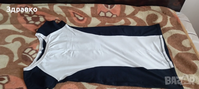 Рокля черно/бяло, снимка 5 - Рокли - 16588537