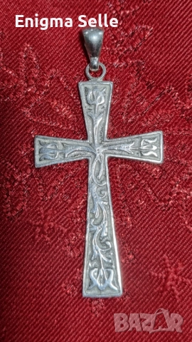 Сребърен кръст 925 