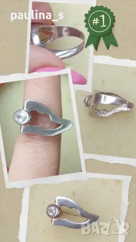 Три броя / Масивен сребърен пръстен дизайнерска изработка проба 925 , снимка 13 - Пръстени - 26293650