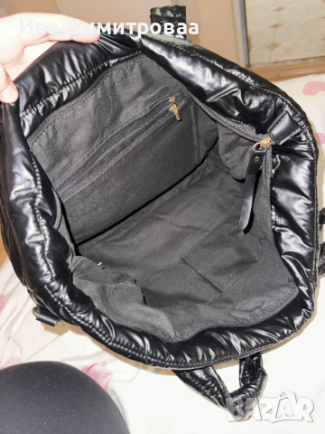 Кожена дамска чанта , снимка 3 - Чанти - 53296394