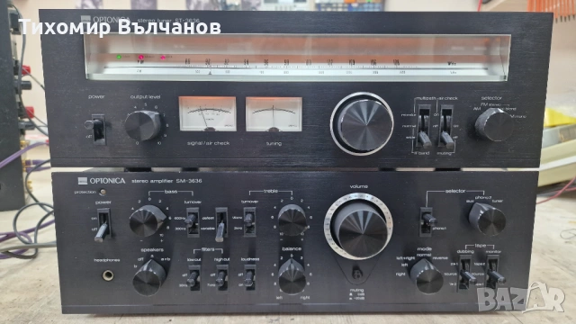 Sharp Optonica SM-3636+ST-3636 комплект, снимка 2 - Ресийвъри, усилватели, смесителни пултове - 53766904