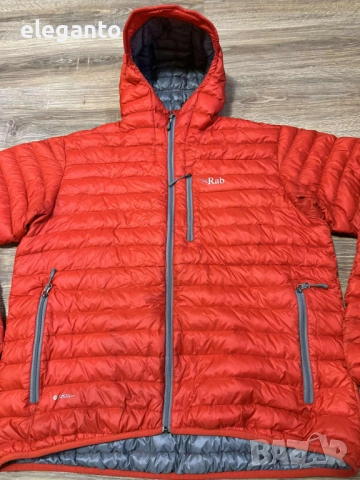 Мъжка  пухенка  Rab Microlight Alpine Pertex 700fill Down Puffer Jacket , XL размер, снимка 6 - Якета - 52572446