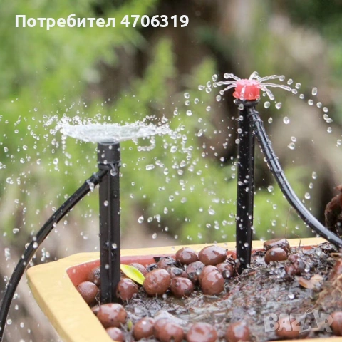 Напоителна система за двор или градина -15метра , снимка 14 - Градинска техника - 53127736