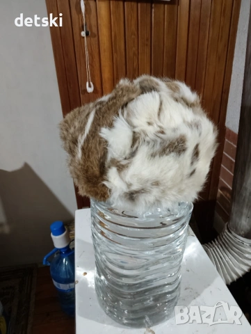 Ушанка,шапка,заешка шапка,винтич,ретро, снимка 2 - Шапки - 53329507