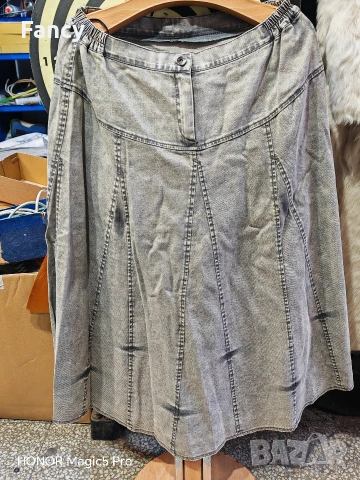 Нови поли тип дънкови 52/56/58 размер, снимка 2 - Поли - 53539664