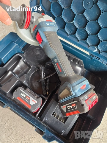 Bosch GWS 18V-11 S, снимка 2 - Ъглошлайфи - 53761434