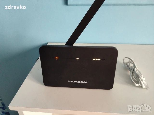 4G LTE сим рутер за мобилен интернет на Виваком , снимка 5 - Рутери - 53935466