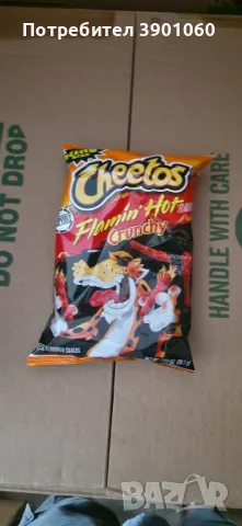 Cheetos Flaming Hot 99g, снимка 1 - Други - 47154436