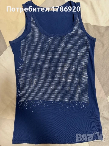 Дамски потник с декоративни камъчета