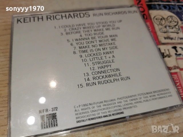 KEITH RICHARDS CD-ВНОС GERMANY 0603261700H2E6R, снимка 7 - CD дискове - 53737082