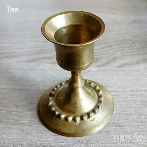 Бронзови джезве и кошничка, снимка 10 - Други ценни предмети - 48024799