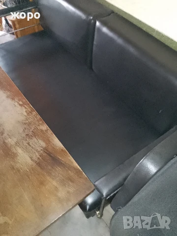 кожено канапе, снимка 2 - Дивани и мека мебел - 50904361