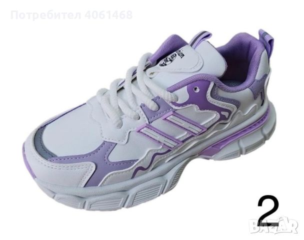 Нова колекция дамски спортни маратонки с разцветки, снимка 2 - Маратонки - 45537173