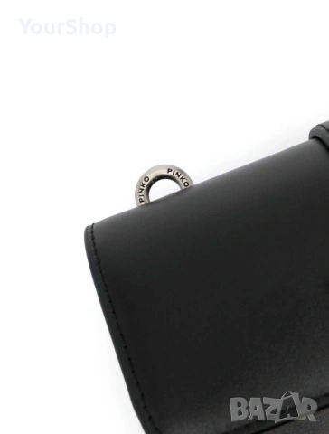 PINKO Love One Mini – оригинална кожена чанта | НОВА, снимка 4 - Чанти - 54061513