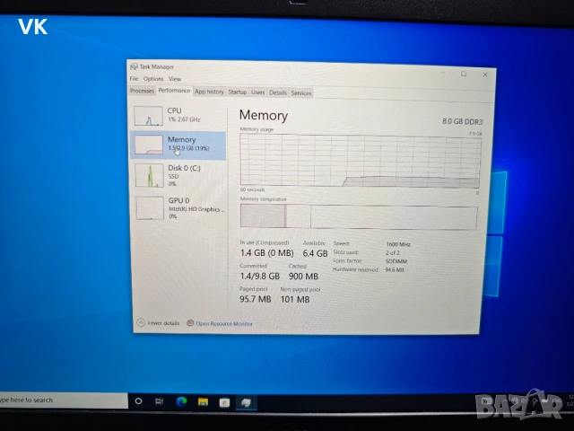 DELL LATITUDE 7440 Full HD RAM 8 GB SSD 120, снимка 5 - Лаптопи за дома - 53155690