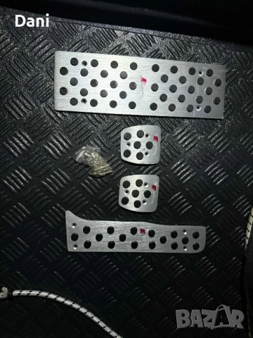 Спортни алуминиеви педали за Ауди а3, снимка 3 - Части - 51436349