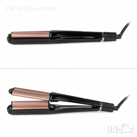 Преса за къдрене на коса 4in1 Muhler MHS-999, снимка 5 - Преси за коса - 52632451