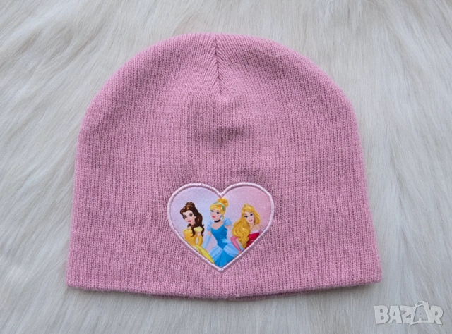 Детска шапка Принцеси 2-5 години, снимка 5 - Шапки, шалове и ръкавици - 53489926