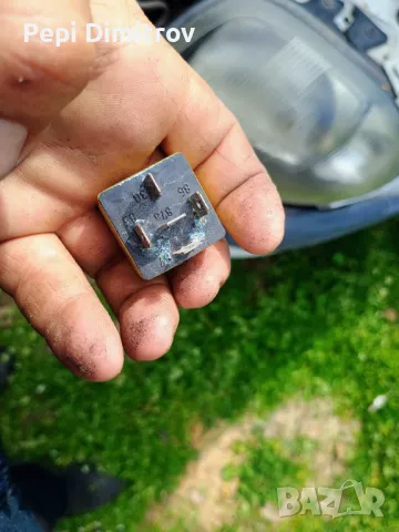 Реле ел. вентилатор жълта маркировка 12V/40A Clio, Kangoo, Megane, Renault 7700844253, снимка 2 - Части - 50023895