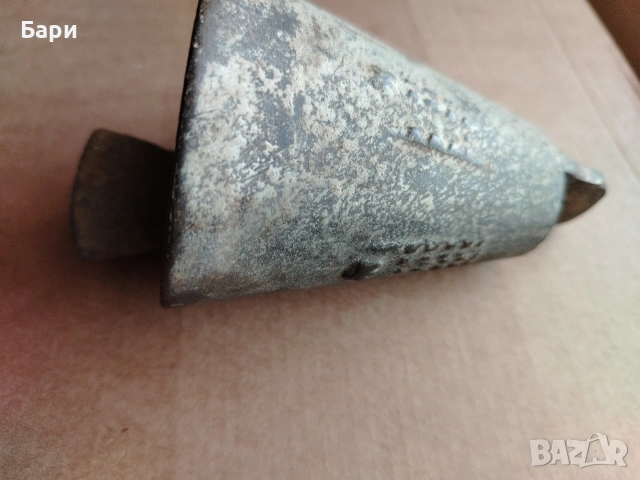 Стар възрожденски чан, хлопка, звънец, камбана, тюмбелек, снимка 6 - Други ценни предмети - 53422836