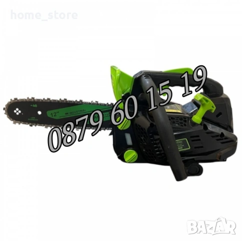 Мини бензинова резачка 25.4 куб. с 30 см шина и две вериги, снимка 2 - Градинска техника - 53733182