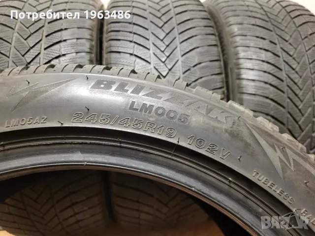 245/45/19 Bridgestone / зимни гуми, снимка 8 - Гуми и джанти - 47695666