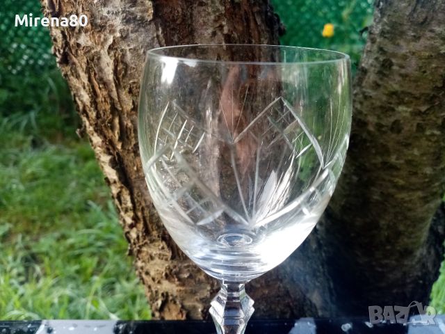Кристални чаши за ракия - 4 бр., снимка 3 - Чаши - 46062847
