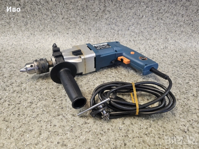 Бормашина ELTOS BUR2-160E – Инженерна мощ от „Златната ера“ на Ловеч, Made in Bulgaria, снимка 2 - Бормашини - 53959534