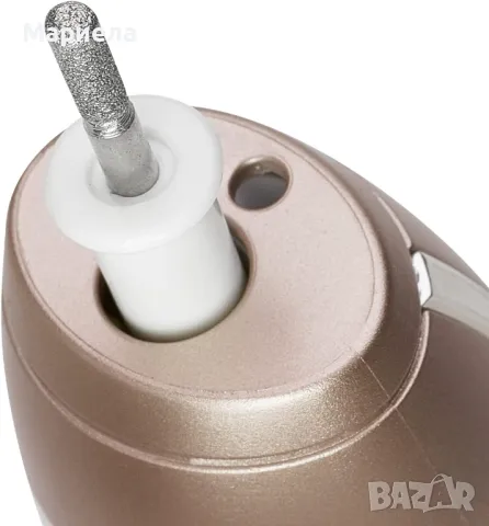 Електрически комплект за маникюр и педикюр с 6 приставки, снимка 3 - Електрически пили за пети - 49314193