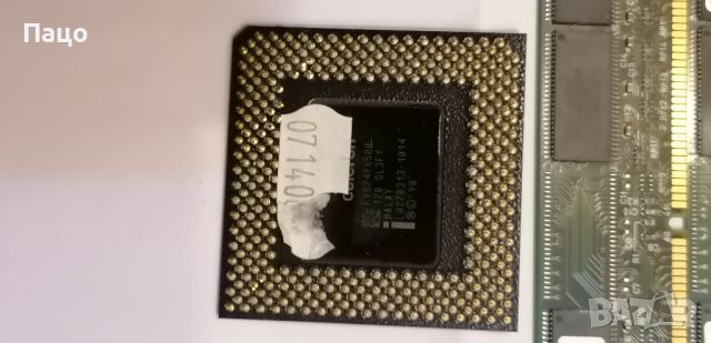 Intel Celeron 500MHz SL3FY Socket 370 Processor/плюс 2 броя рам, снимка 8 - Процесори - 45350672