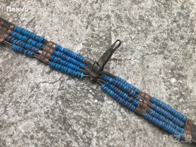 стара конска амуниция /синци, гердан/, снимка 4 - Антикварни и старинни предмети - 50638800