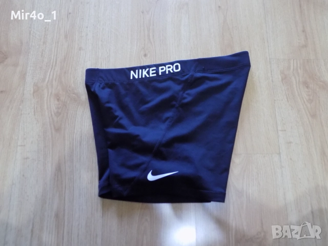 клин nike pro шорти гащета къси панталони анцуг долнище екип оригинален дамски спорт крос фитнес XL, снимка 4 - Клинове - 51609964