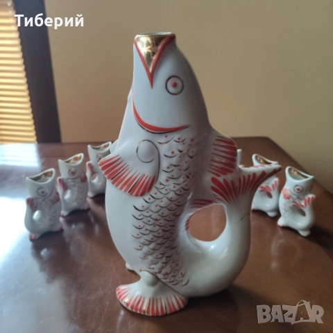Сервиз рибки порцеланов, снимка 5 - Сервизи - 52033730