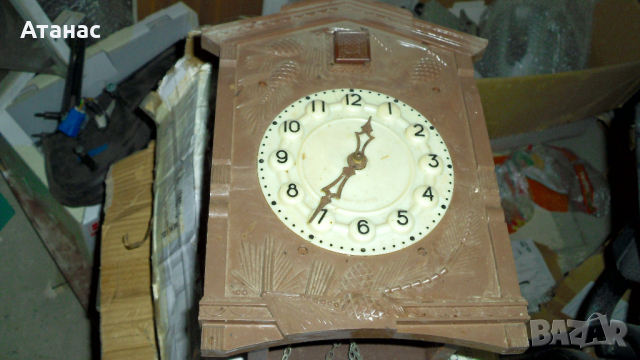 Стенен часовник Кукувица - СССР, снимка 2 - Стенни часовници - 45055191