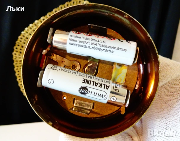 Британска медна лампа на батерии,фенер,газена лампа. , снимка 2 - Антикварни и старинни предмети - 53929308